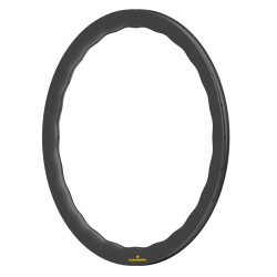  Llantas de carretera de carbono, forma de onda, 700C 55x28mm, sin cámara con gancho/sin gancho/tubular